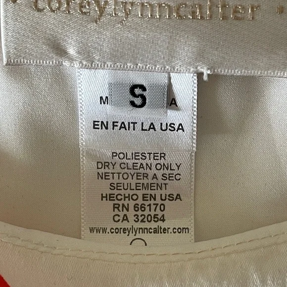 Anthropologie Zola Red White Floral Shift Halter Dress Ruffle Artsy Mod Small - Picture 5 of 6